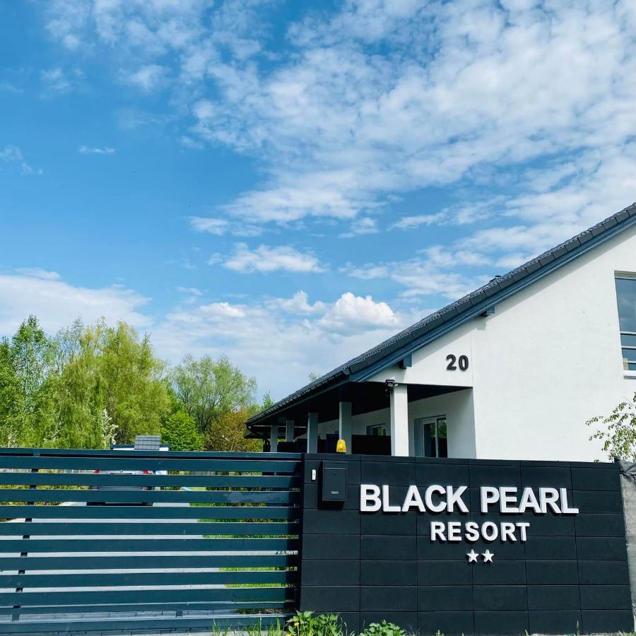 Domki Black Pearl Mielno Basen Sauna Jacuzzi Extérieur photo